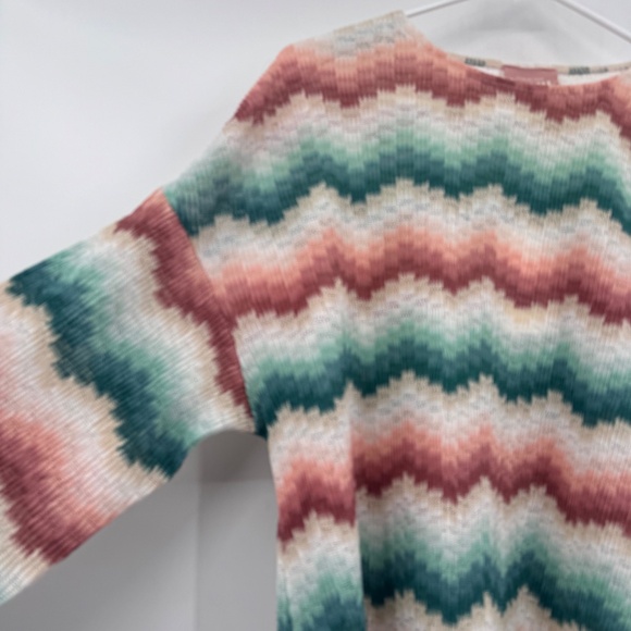 Show Me Your Mumu Top Women Medium NEW Long Bell Sleeve Open Knit Boho Hippie - Picture 2 of 12